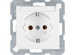 Presa Berker 1F Polws Glz S.1/B.3/B.7 Up IP20 Bsf