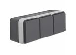 Presa Di Corrente Berker Schuko, Coperchio Incernierato A 3 Ganci, Grigio Chiaro 47733515
