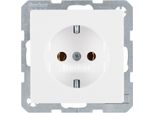 Berker Presa Di Corrente 1F Polws Velvet Q.1/Q.3 Up IP20 Zp
