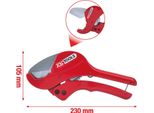Ks Tools Tagliatubi Automatico Per Plastica 0-42 Mm 230 Mm - 222.0005