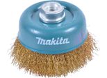 Makita TopfbüRste 90 Mm - 0,3 Mm - M14 - Messing