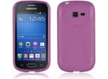 Cadorabo Custodia Per Telefono Cellulare Per Samsung Galaxy Trend Lite In Viola Cover Tpu Silicone Back Cover Case