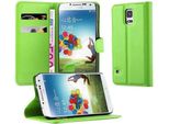 Cadorabo Custodia Per Samsung Galaxy S5 / S5 Neo Custodia Protettiva In Verde Custodia Per Cellulare Cover Chiusura Magnetica