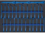 Bgs Inserto Per Carrello Da Officina 3/3: Set Di Cunei E Raschietti Per Modanatura 27 Pezzi - 4033