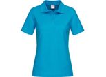 Stedman ST3100 | Polo Donna Piqué 100 - Colore: Blu Oceano - Taglia: Xl