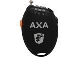 Axa 59850095SC Blocca Cavo Lunghezza Rotolo 75 Mm Ø1,6 Mm, Nero