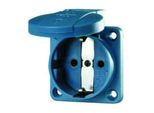 Mennekes Presa Schuko Da Superficie Blu 16A 2P+T 230V IP54 Terminale A Vite