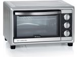 Ariete 984 Forno Elettrico Ventilato 25L 1500W Doppio Vetro Timer 60Min 3 Mensole