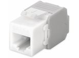 Goobay Cat 6A Keystone RJ45 Modulo Utp 500 Mhz Bianco (In Blocco)