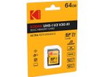 Kodak Alaris EKMSD64GXC10HPRK Kodak Sd 64GB UHS-I U3 V30 Ultra