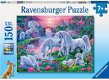 Puzzle Per Bambini Ravensburger Da 150 Pezzi Xxl Unicorni Al Tramonto 10021