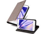 Cadorabo Custodia Per Apple Iphone 6 / 6S Custodia Protettiva In Marrone Custodia Per Cellulare Cover Chiusura Magnetica