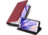 Cadorabo Cover Per Lg G2 Cover Protettiva In Rosso Custodia Per Cellulare Cover Chiusura Magnetica
