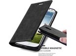 Cadorabo Custodia Per Samsung Galaxy S4 Custodia Protettiva In Nero Custodia Per Cellulare Cover Chiusura Magnetica