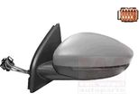 Van Wezel 4081817 Specchietto Esterno Specchietto Laterale Sinistro Adatto Per Peugeot 308 Sw Ii Convesso Riscaldato Primerizzato