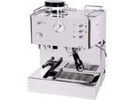 Quick Mill Pegaso, Macchina Per Espresso, Caffè In Grani, Macinino Incorporato, 1200 W, Acciaio Inossidabile