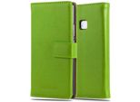 Cadorabo Cover Per Huawei P9 Lite 2016 / G9 Lite Cover Protettiva In Verde Cellulare Cover Libro Custodia Custodia Lusso