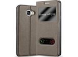 Cadorabo Custodia Protettiva Per Samsung Galaxy A5 2016 Cover In Marrone Custodia Del Telefono Cellulare Custodia A Libro Cover Case
