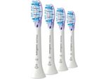 Philips Sonicare G3 Premium HX9054 Gum Care - Testina Di Ricambio - Per Spazzolino - Bianco (Confezione Da 4)