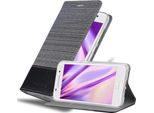 Cadorabo Custodia Per Htc One A9 Custodia Protettiva In Grigio Custodia Per Cellulare Custodia A Libro Cover