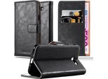 Cadorabo Cover Per Samsung Galaxy J7 2017 Versione Usa Cover Protettiva In Nero Cellulare Cover Libro Custodia Custodia Lusso