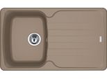 Franke Antea Azg 611-86 DřEz Cashmere S ExcentrickýM OvláDacíM KnoflíKem Chrome / Velikost VýřEzu 760 X 480 Mm R27 / Granitový DřEz