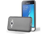 Cadorabo Custodia Protettiva Per Samsung Galaxy J1 2016 Cover In Grigio Custodia Per Telefono Cellulare Tpu Custodia In Silicone Cover Case