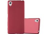 Cadorabo Cover Protettiva Per Sony Xperia X In Rosso Custodia Per Cellulare Custodia In Silicone Tpu Cover Case
