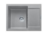 Lavello Da Incasso Franke Maris Mrg 611-62 Fragranit+ Stone Grey Comando Eccentrico (Pulsante)