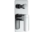Sapho Mixona - Miscelatore Da Incasso Per 2 Apparecchi, Con Corpo, Cromo MG042