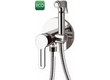 Sapho Baterie - Set Di Miscelatori Da Incasso Con Doccia Bidet, Con Corpo, Cromo 1103-07