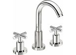 Axia Miscelatore 3 Fori Per Lavabo, Cromo