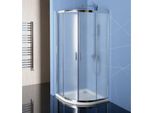 Polysan Easy Line - Schermo Doccia A Quarto Di Giro, 900X900 Mm, Vetro Brick EL2638