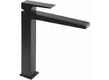 Sapho Dimy - Miscelatore Per Lavabo, Nero Opaco DM006BL