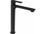 Sapho Pax - Miscelatore Per Lavabo Alto, Nero Opaco XA07/15