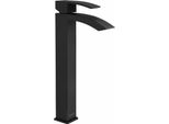 Sapho Ginko - Miscelatore Per Lavabo Alto, Nero Opaco 1101-04B