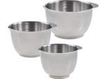 Set Di Ciotole Rosti In Acciaio Inox Margrethe 3 Pezzi 1,5/2,0/3,0 Litri