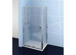 Easy Line Cabina Doccia Rettangolare 900-1000X700Mm L/R, Vetro Brick