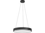 Eglo Connect Led Lampada A Sospensione Marghera-Z Nero Ø 60 Cm Dimmerabile, Ww-Kw