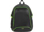 Zaino Shugon Osaka Basic, 30 Litri BC2752 (Taglia Unica) (Nero/Verde)
