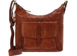 Spikes & Sparrow Pelle Borsa A Tracolla Bronco Saddlebag Brandy Marrone