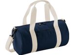 Bagbase Mini Barrel Borsa Sportiva BC3662 (Taglia Unica) (Blu Navy/Bianco Sporco)