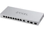 Zyxel XGS1210-12 - V2 - Switch - Gestito - 8 X 10/100/1000 + 2 X 100/1000/2,5G + 2 X 1 Gigabit/10 Gigabit Sfp+ (Uplink)