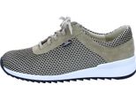 Finn Comfort Cerritos Scarpe Da Donna Con Lacci In Pelle Nabuk Beige Taupe Mesh : Uk 7,5 Numero Di Scarpe: Uk 7,5