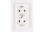 Presa Kopp Con Contatto Di Messa A Terra, A 2 Ganci, HK07, Bianco Puro (929529008)