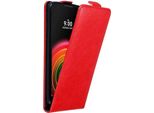 Custodia Cadorabo Per Lg X Power Custodia Protettiva In Rosso Custodia Flip Per Telefono Cellulare Custodia Cover