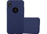 Custodia Cadorabo Per Apple Iphone Xr Custodia Protettiva In Blu Custodia Per Cellulare Tpu Custodia In Silicone Cover