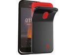 Cadorabo Cover Per Nokia 1 2018 Cover Protettiva In Nero Custodia Protettiva In Silicone Tpu Cover Case