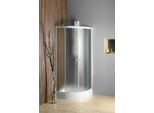 Aqualine Cabine Doccia - Cabina Doccia Arlen 900X900 Mm, Vetro Brick BTR900