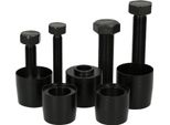 Ks Tools Set Di Utensili Per Il Montaggio Di Paraolio E Guarnizione Radiale Dell'albero In Teflon 9 Pezzi - 150.3635